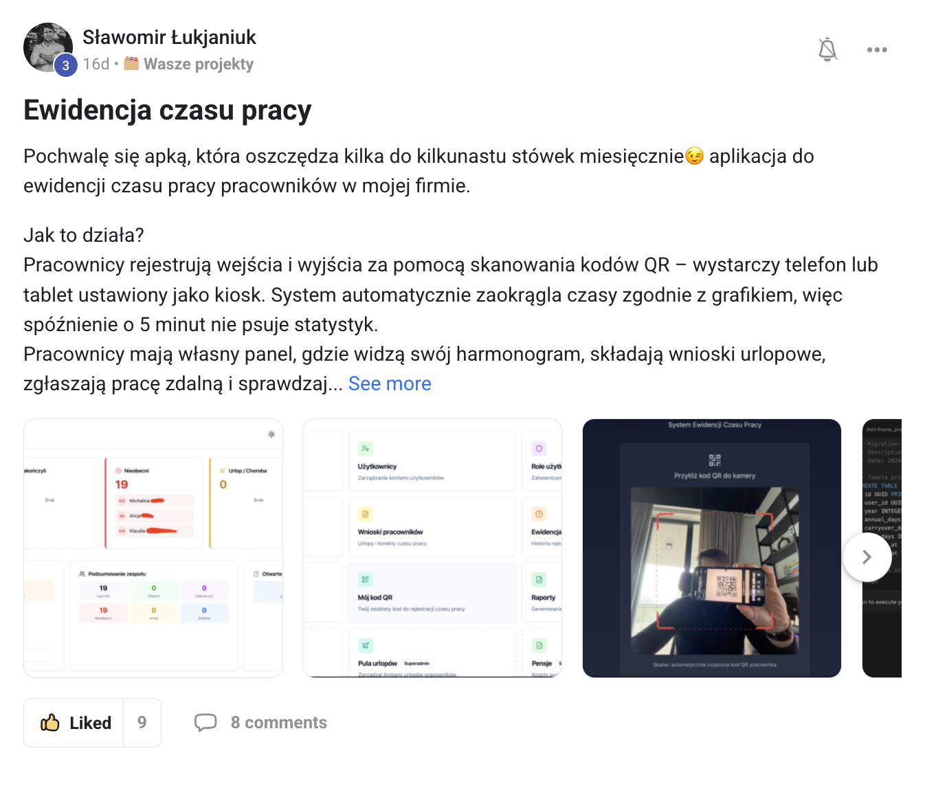 Sukces członka Akademii
